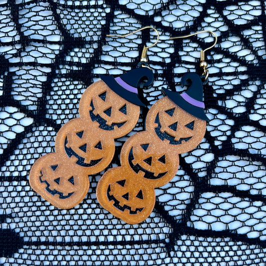 Jack-O-Lantern Earrings