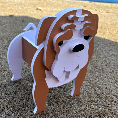 Bulldog Planter