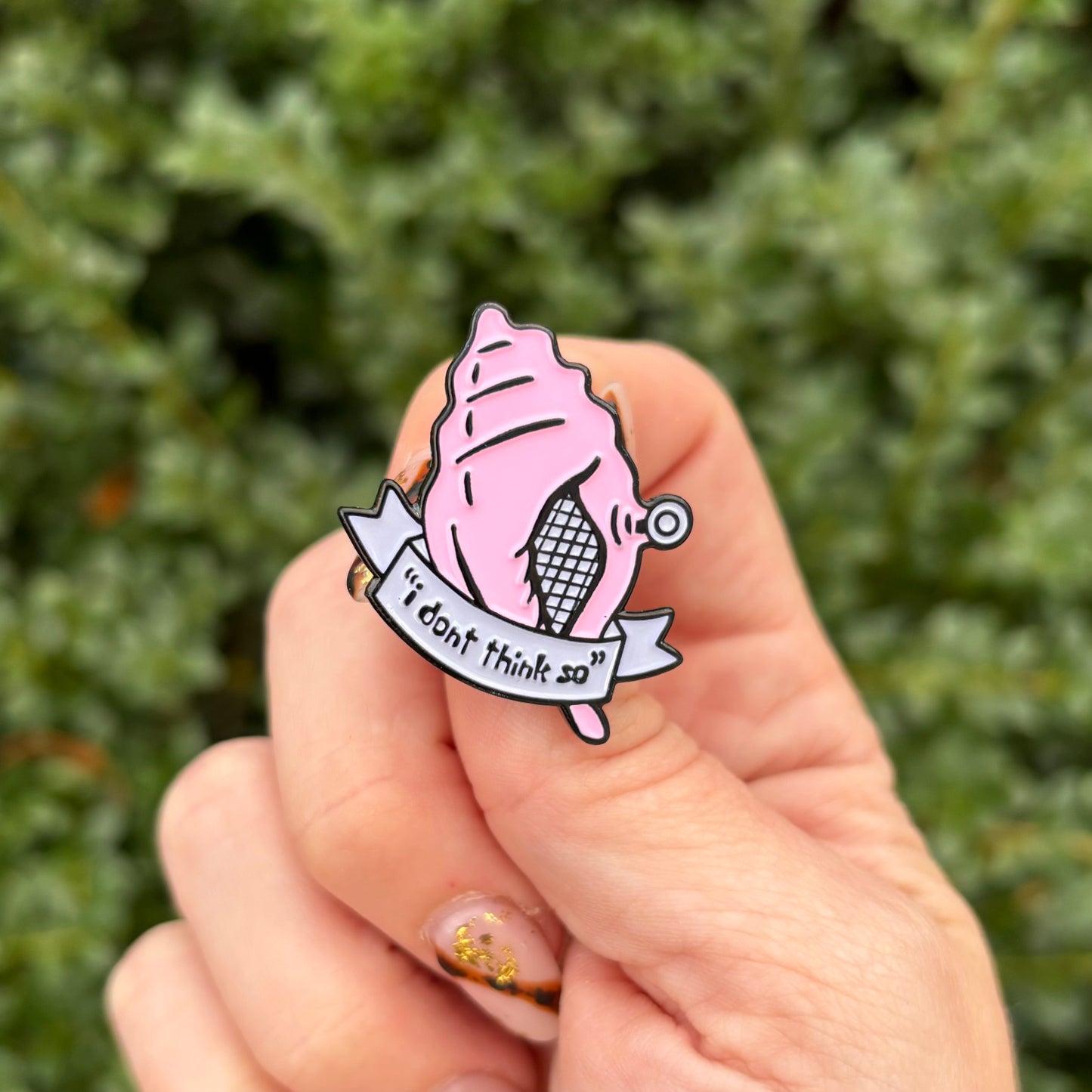 Magic Conch Enamel Pin