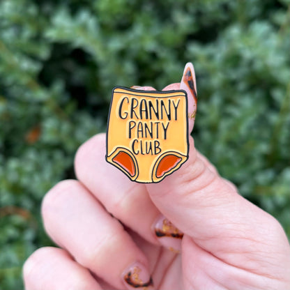 Granny Panty Club Enamel Pin