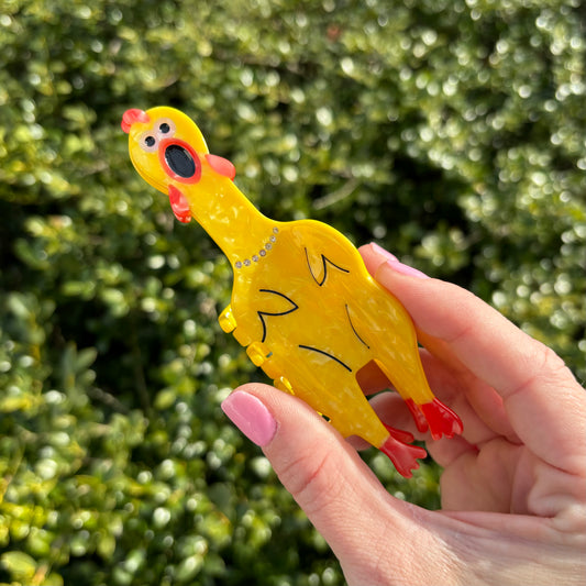 Rubber Chicken Claw Clip