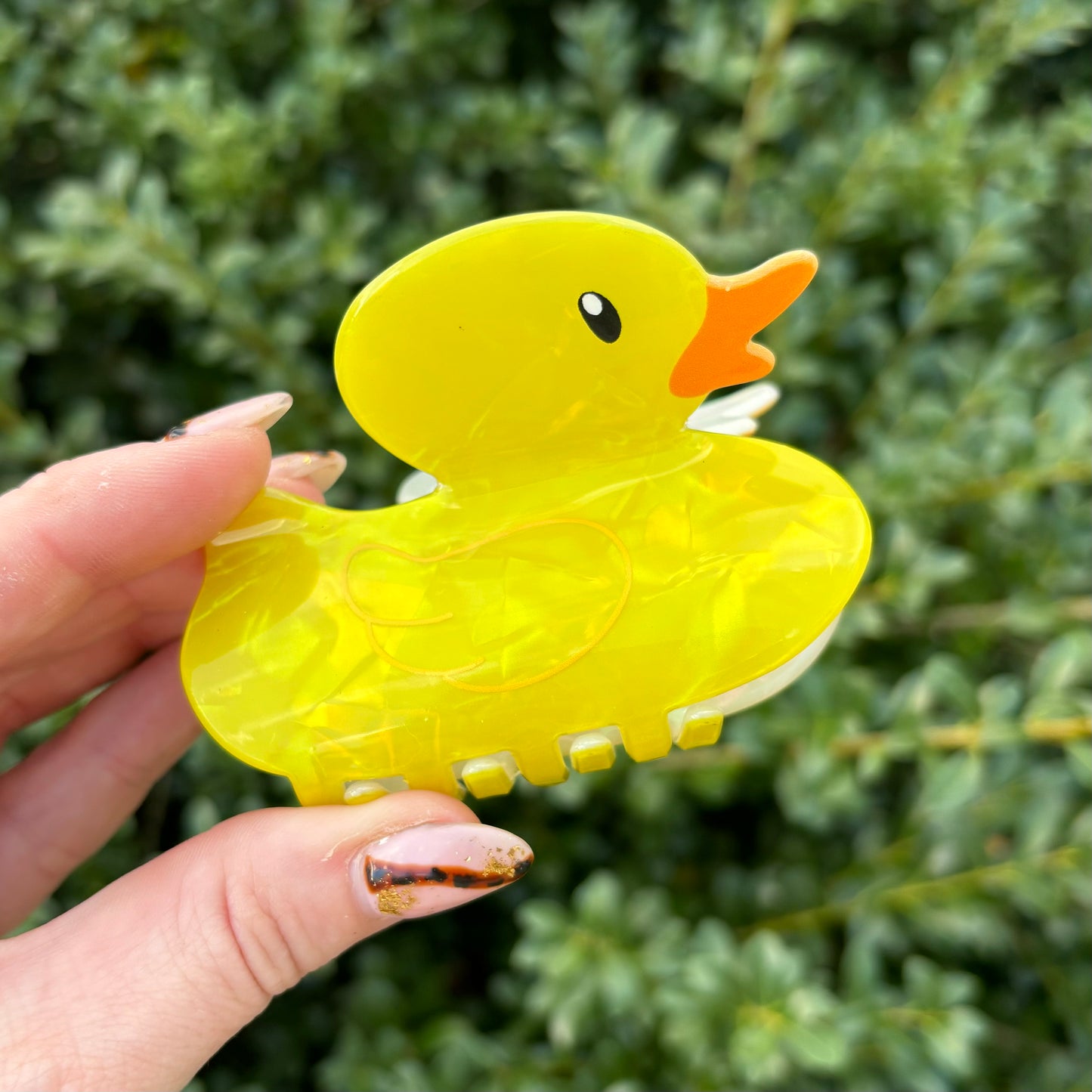 Rubber Duck Claw Clip