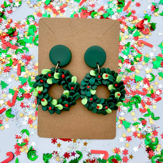 Wreath Earrings