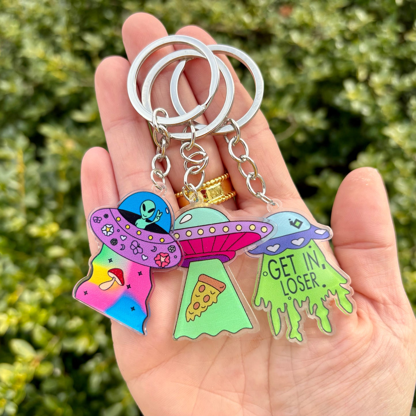 UFO Keychain