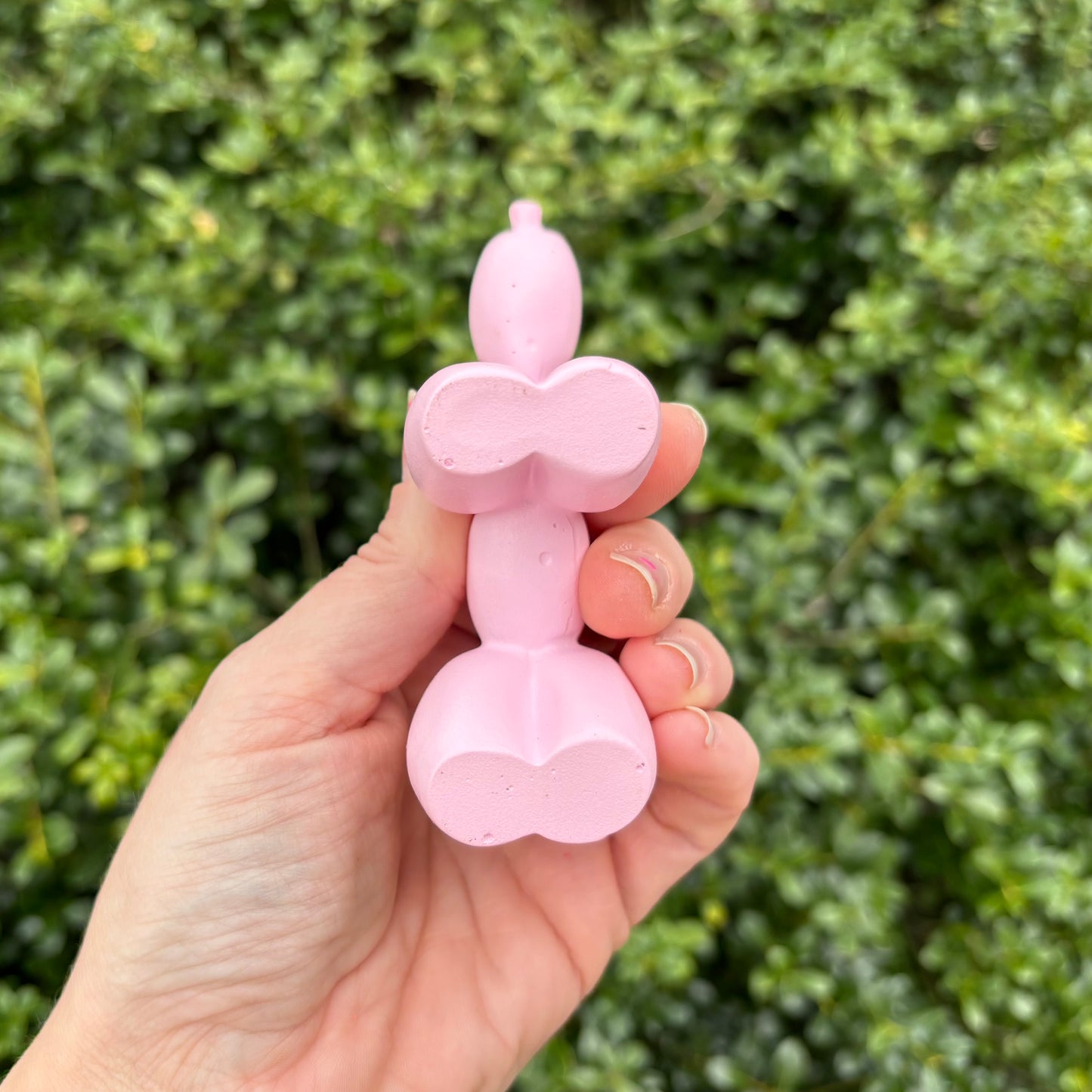Pink Balloon Dog Statue