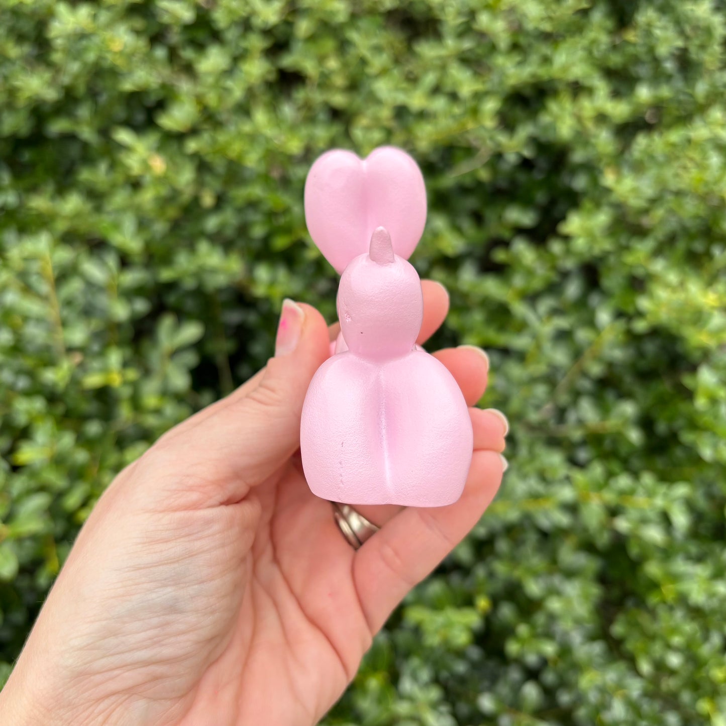 Pink Balloon Dog Statue