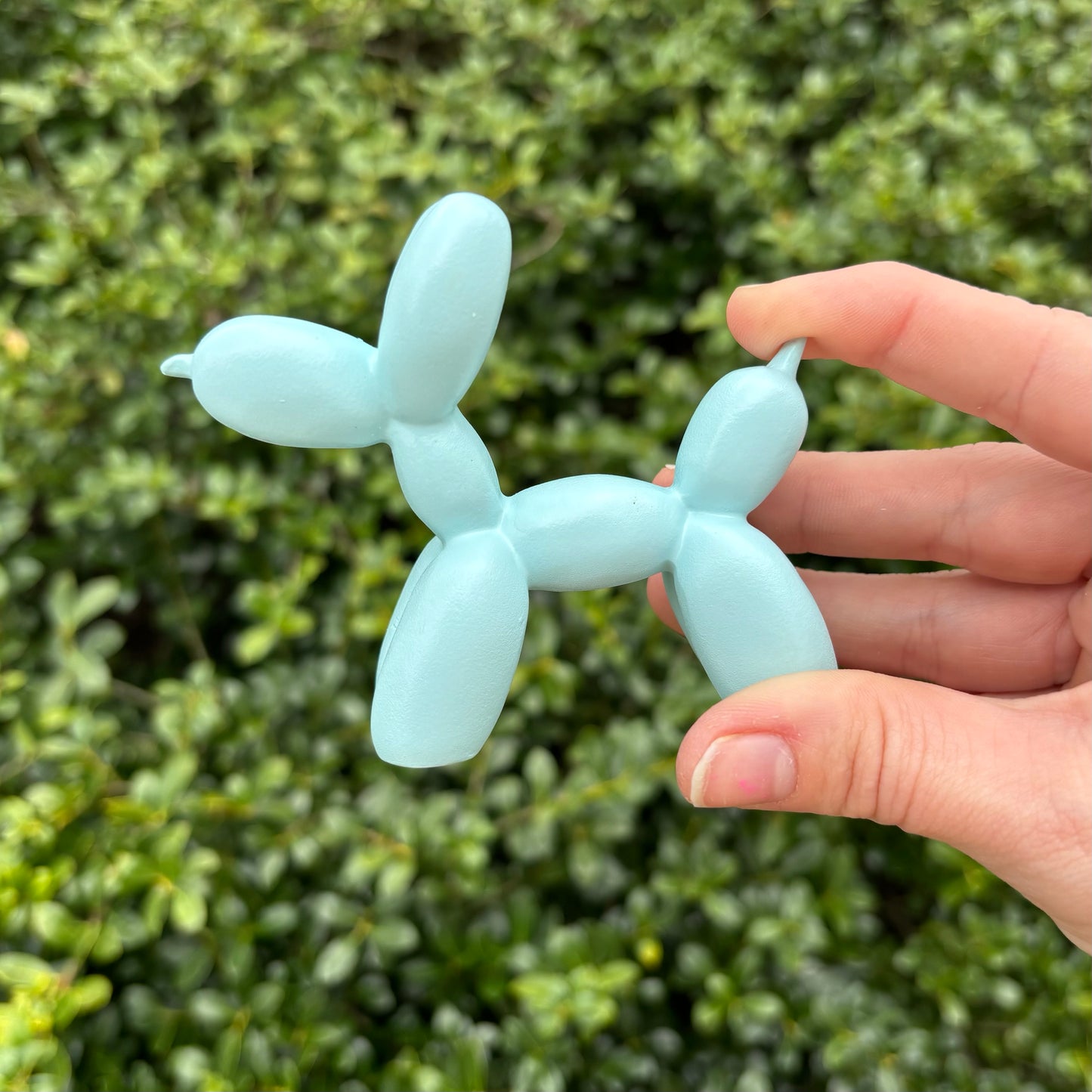 Blue Balloon Dog Statue