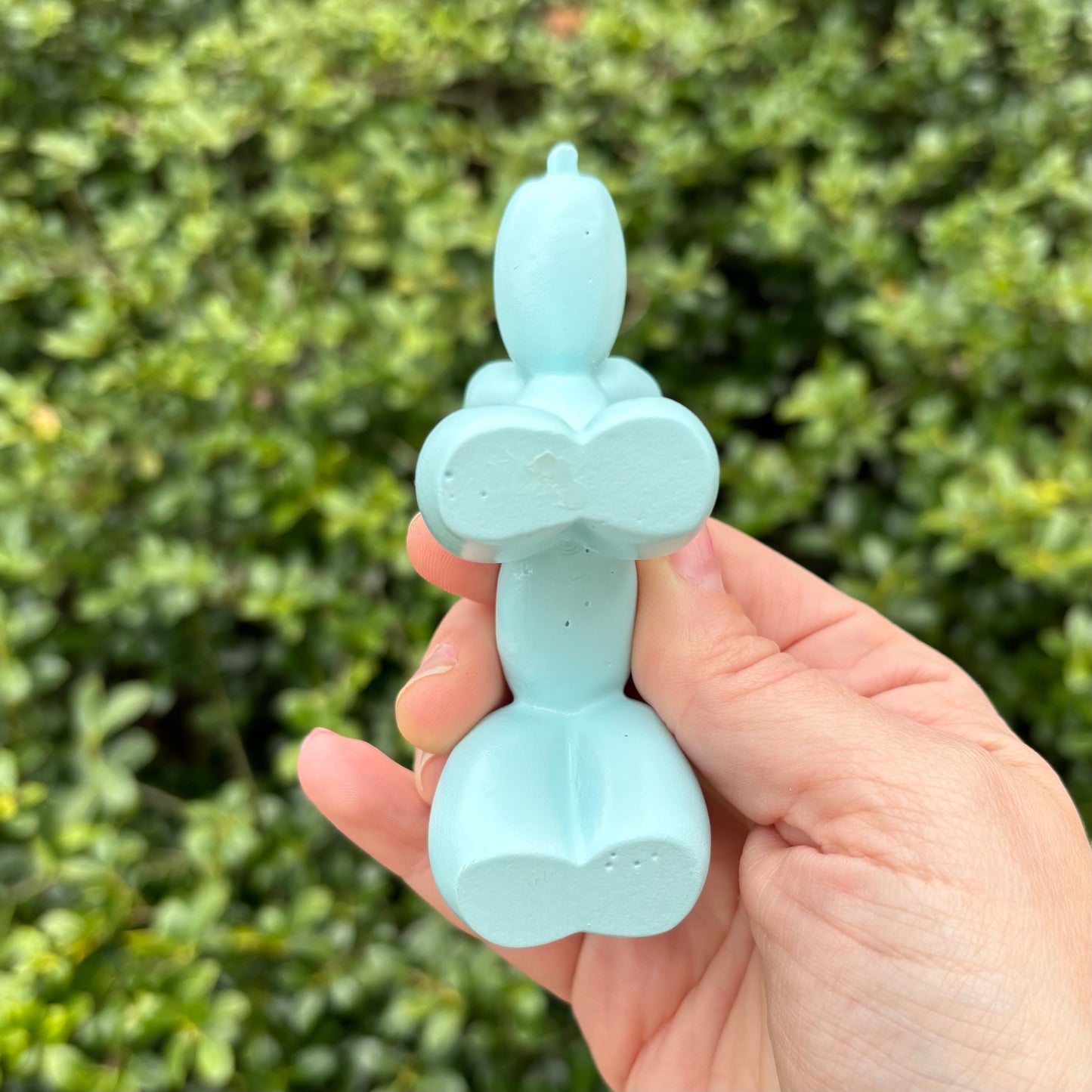 Blue Balloon Dog Statue