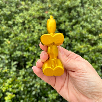 Gold Balloon Dog Statue