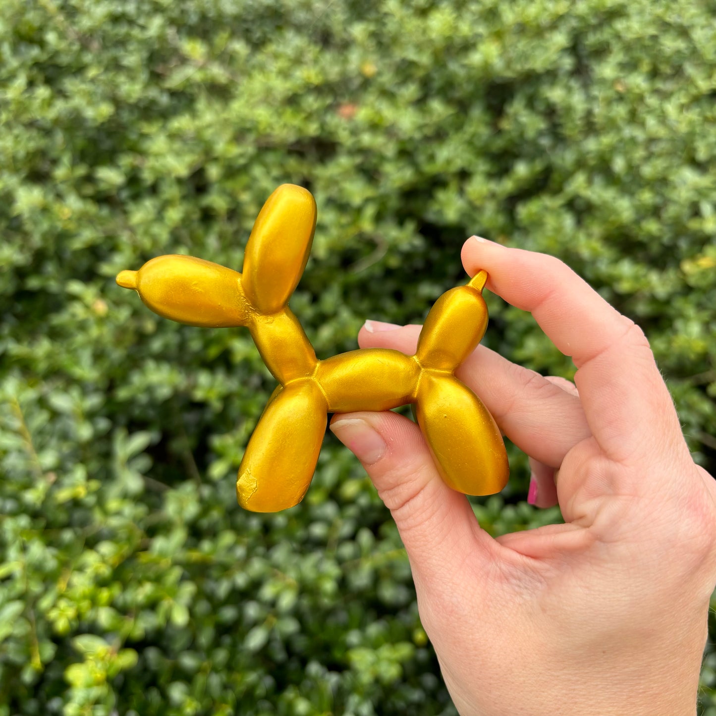 Gold Balloon Dog Statue