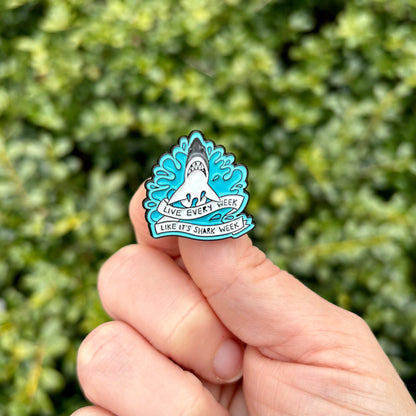 Shark Week Enamel Pin