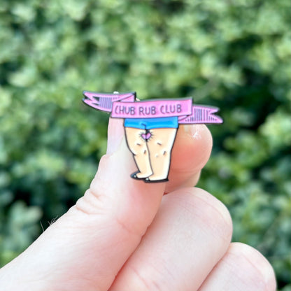 Chub Rub Club Enamel Pin