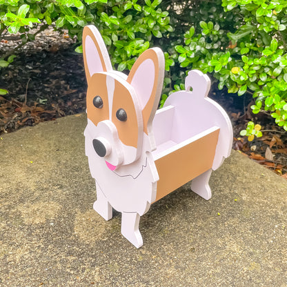 Corgi Planter