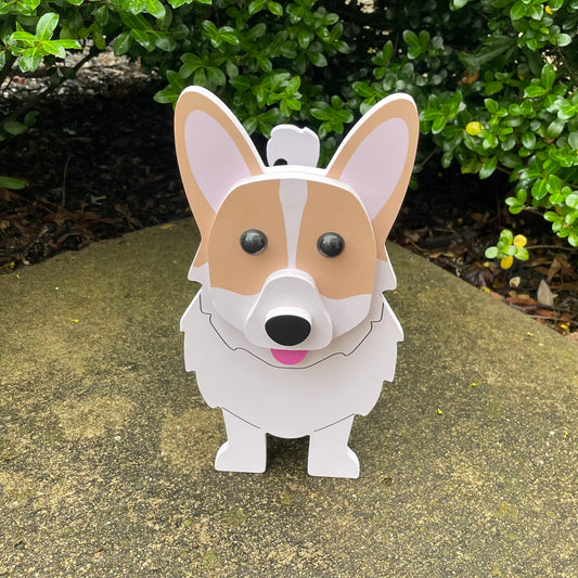 Corgi Planter