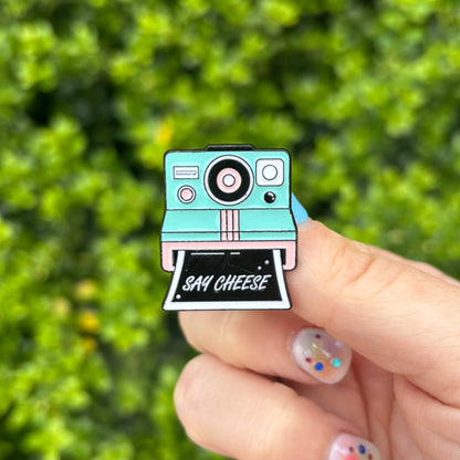 Say Cheese Enamel Pin