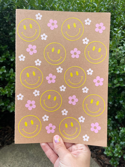 Smiley Face Notebook