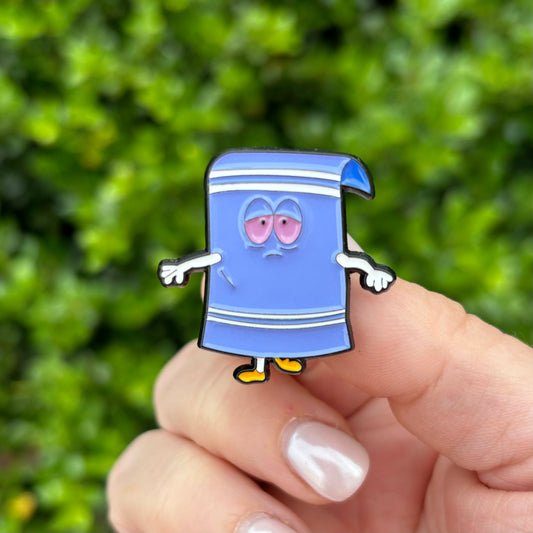 Towelie Enamel Pin