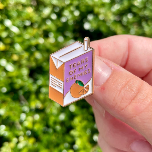 Tears of my Enemy Enamel Pin