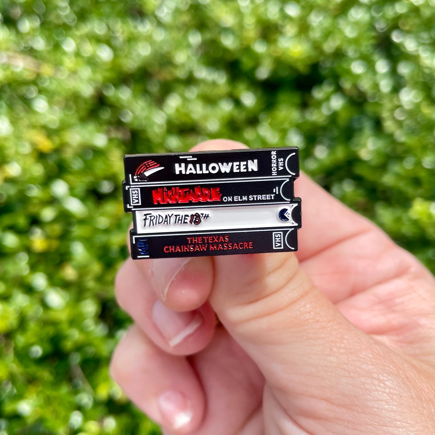 Horror Films Enamel Pin