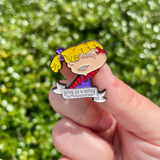 Rugrats Angelica Enamel Pin