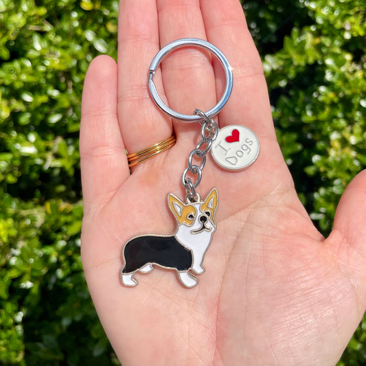 Corgi Keychain