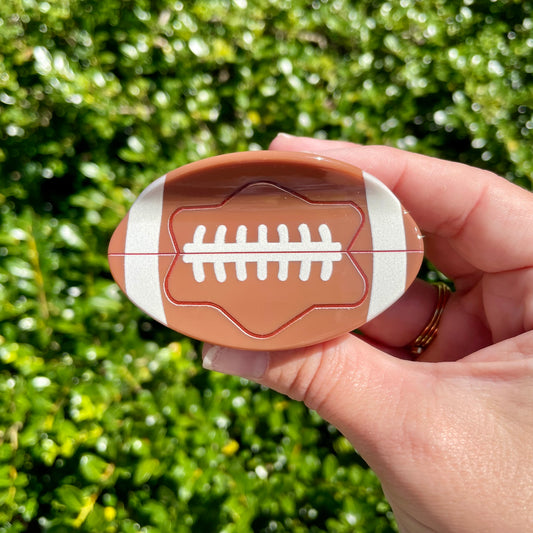 Football Claw Clip