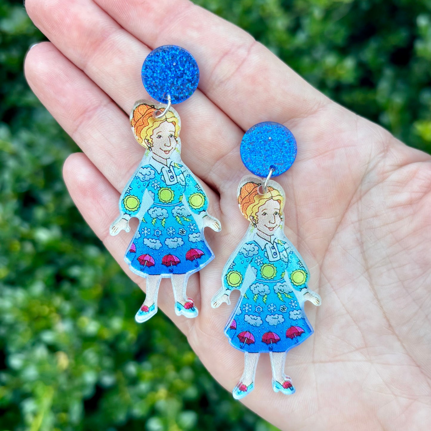 Mrs. Frizzle Earrings