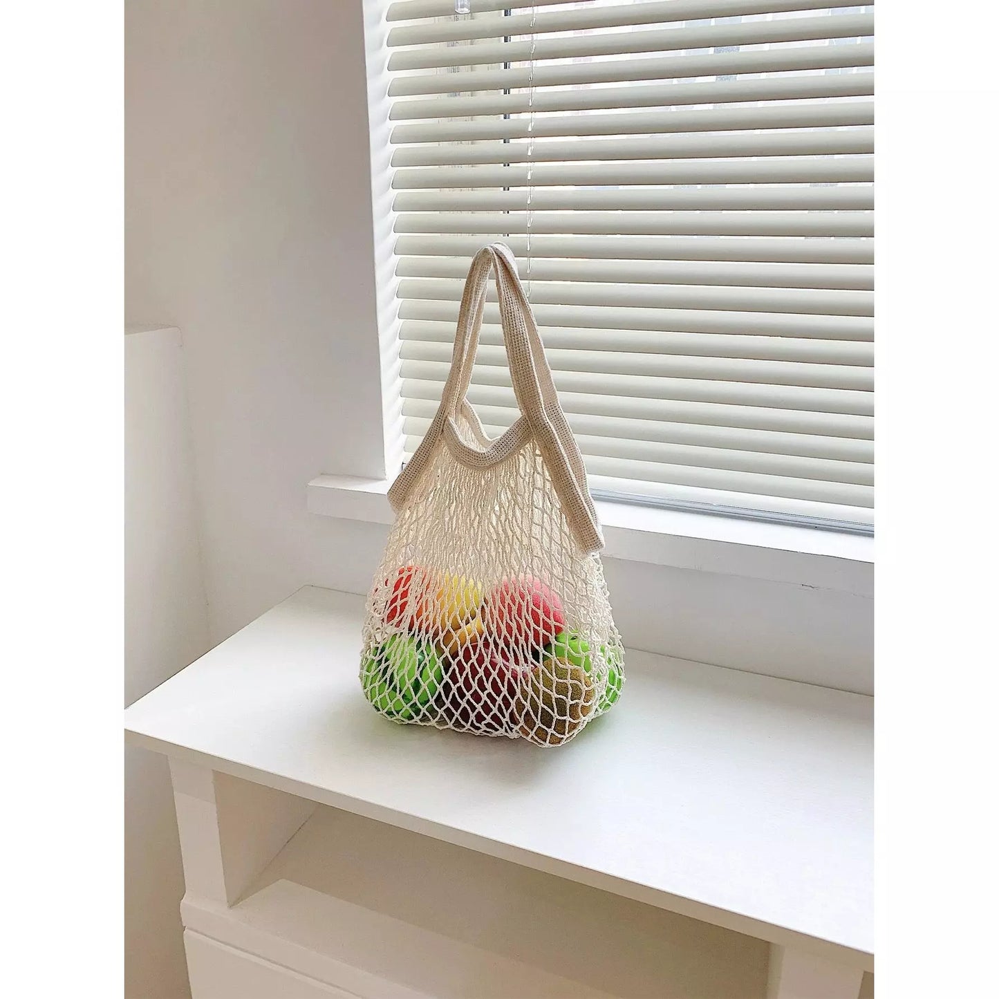 Hollow Mesh Tote Bag