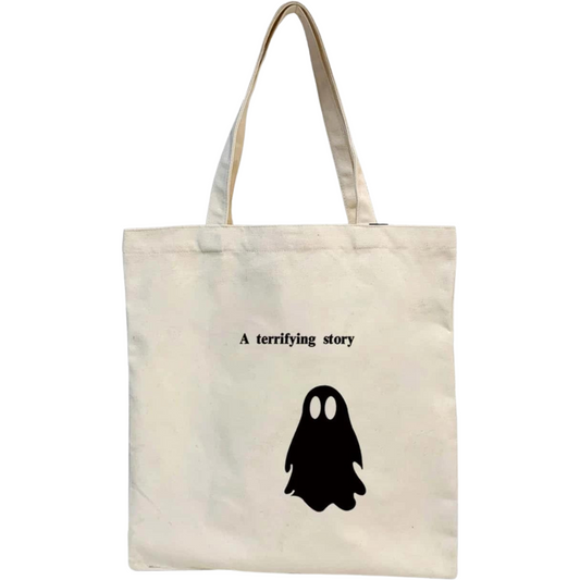 A terrifying story Canvas Tote